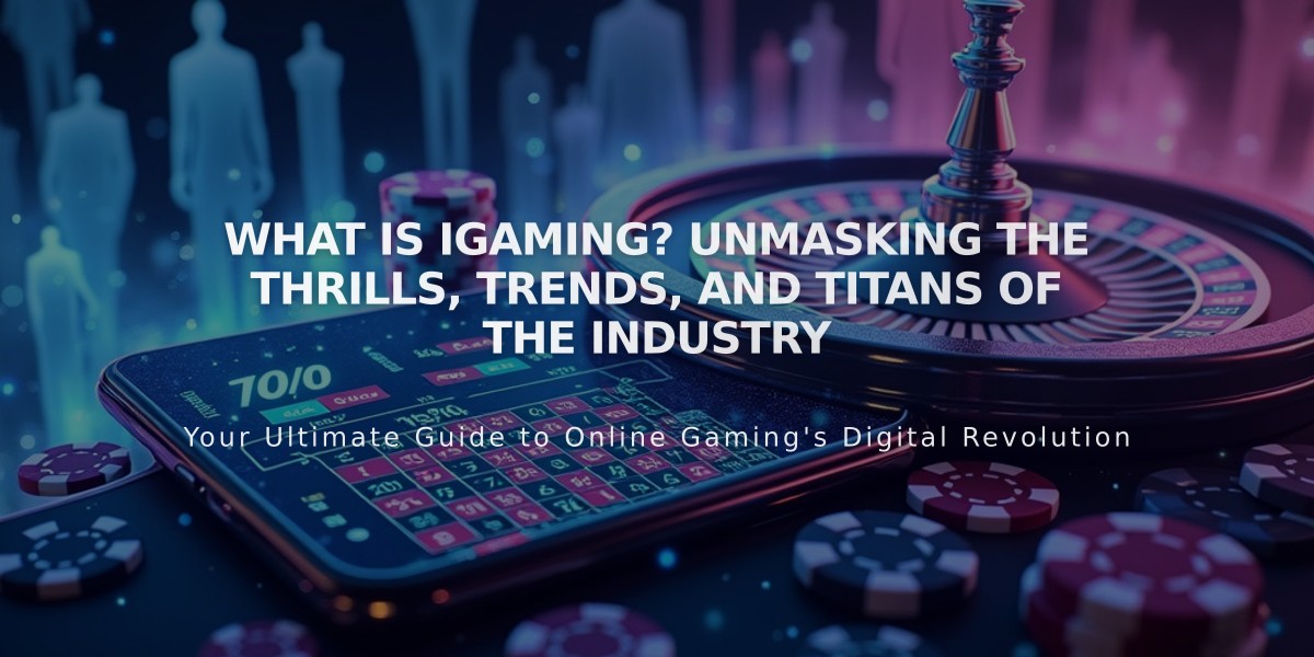 iGaming Industry Deep Dive: Unveiling Trends, Leaders, and Future of Online Gambling