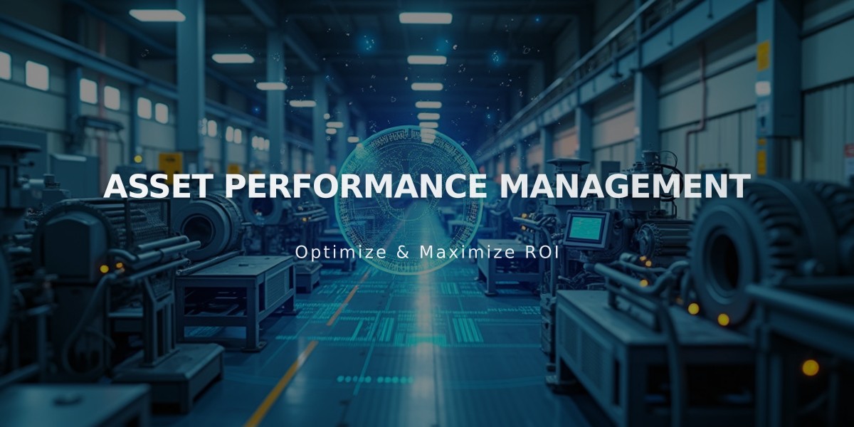 Real-Time Asset Performance Management: Maximizing Value Through IBM Maximo