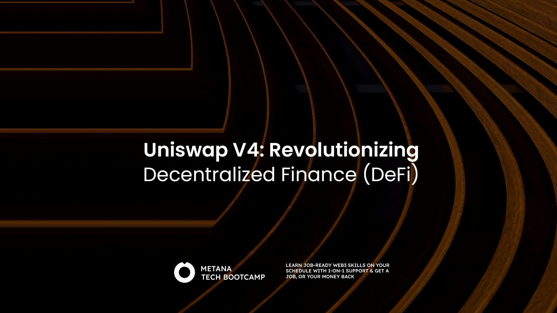 Uniswap V4 DeFi presentation slide